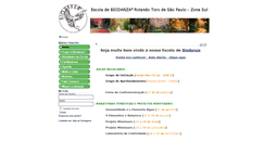 Desktop Screenshot of escoladebiodanza.com.br